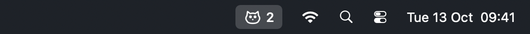 The menu bar owl with 2 sessions needing you The menu bar owl with 2 sessions needing you